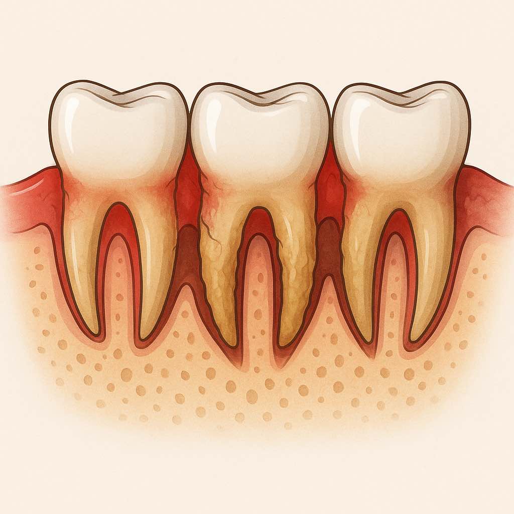 cos'è la piorrea dei denti